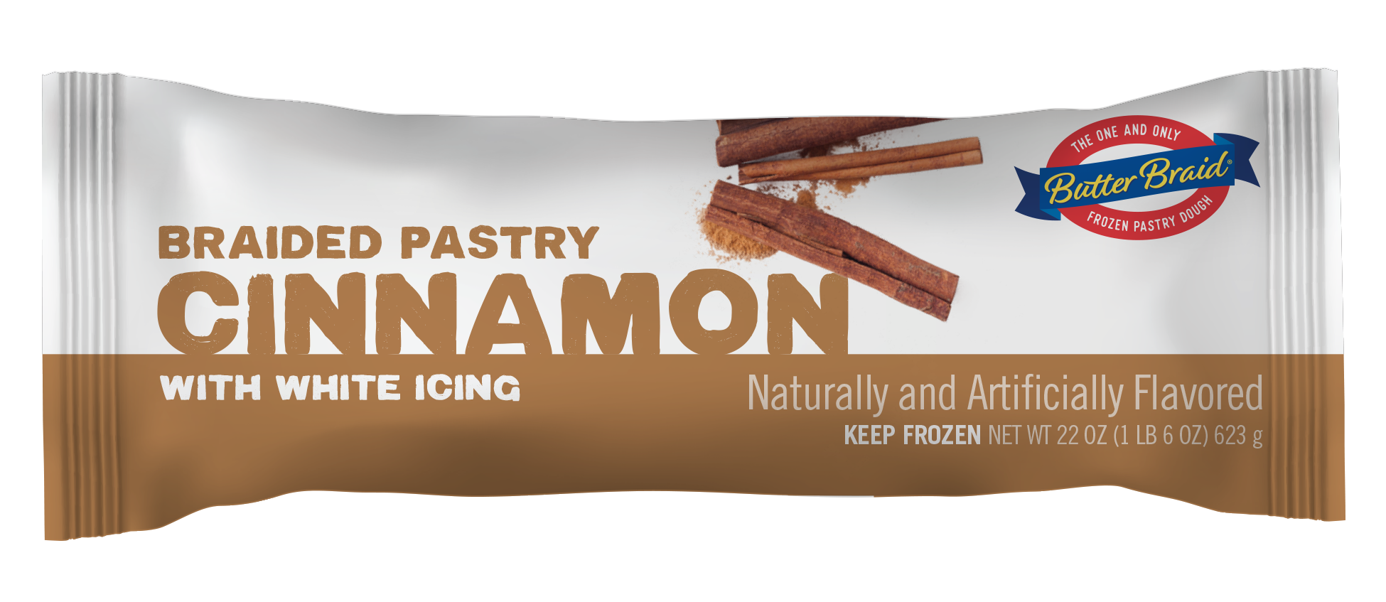 Cinnamon pastry packaging