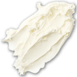 Cream Cheese pastry flavor icon - smear of cream cheese