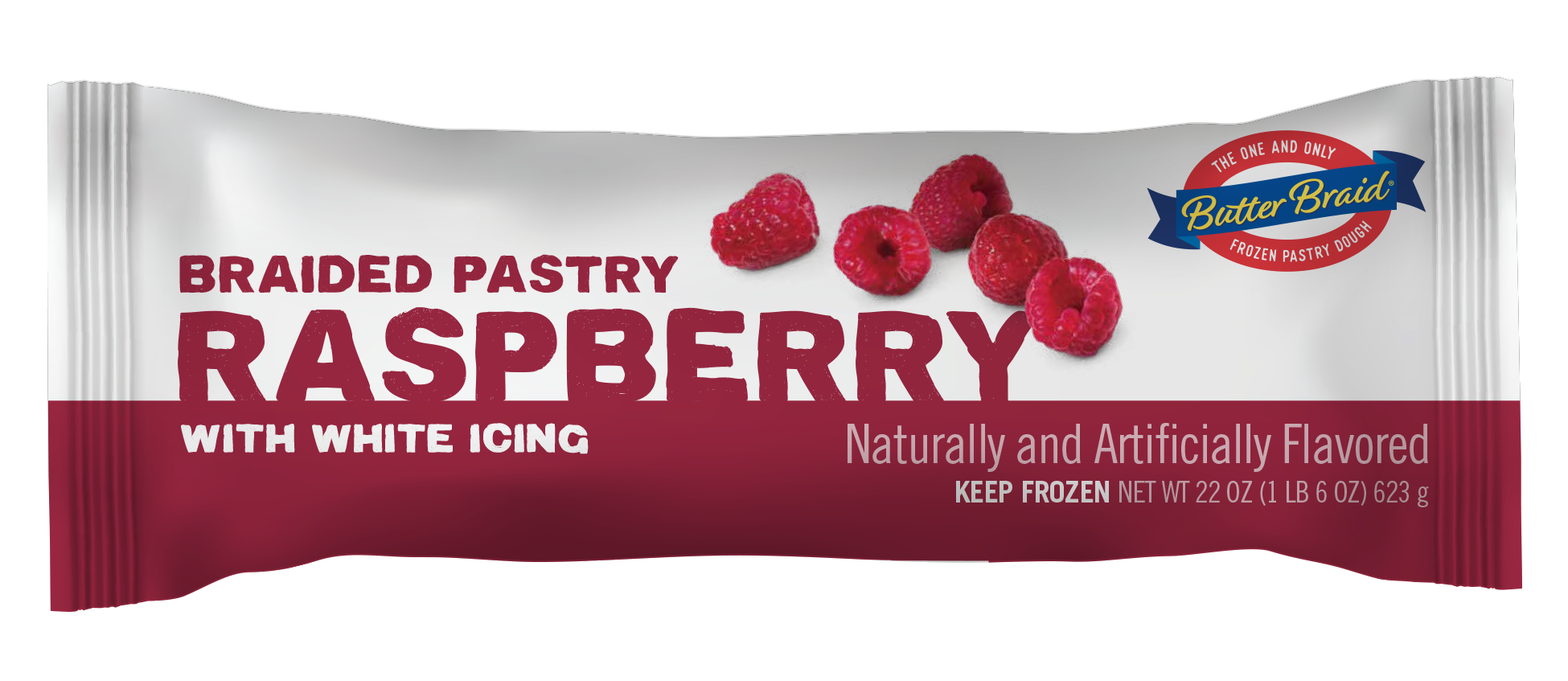 Raspberry Pastry packaging