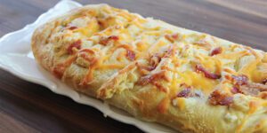 Chicken Bacon Ranch Braided Pastry
