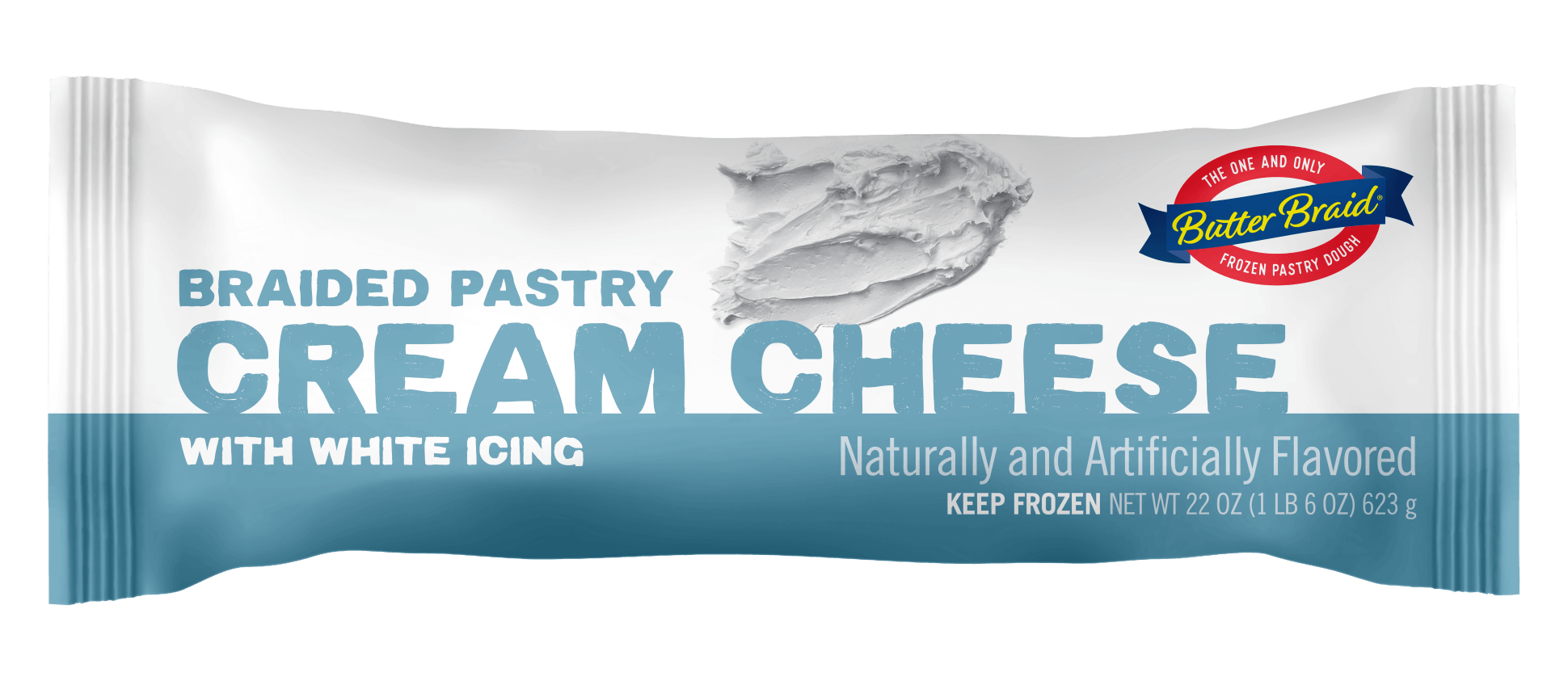 Cream Cheese Butter Braid Pastry Packaging